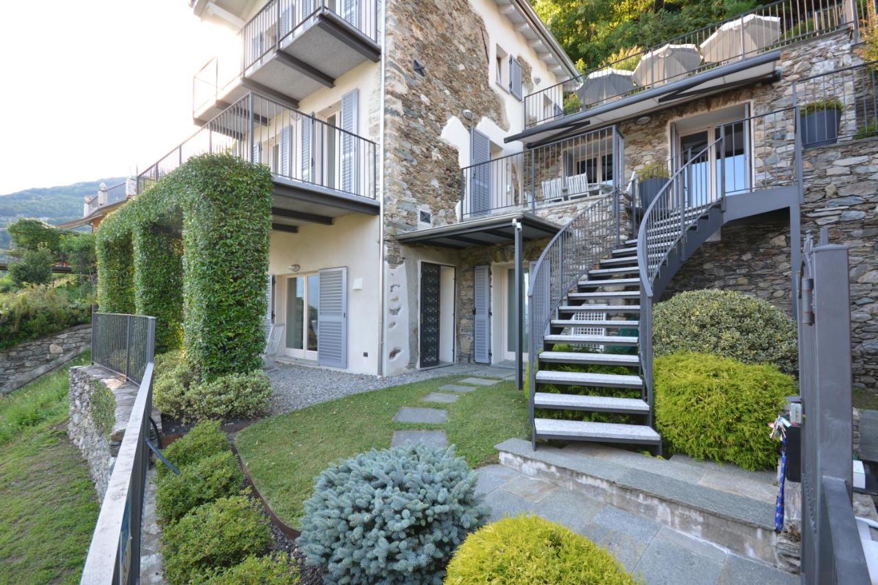Casa Di Campagna Tony Con Piscina E Vista Lago Gravedona Exteriör bild