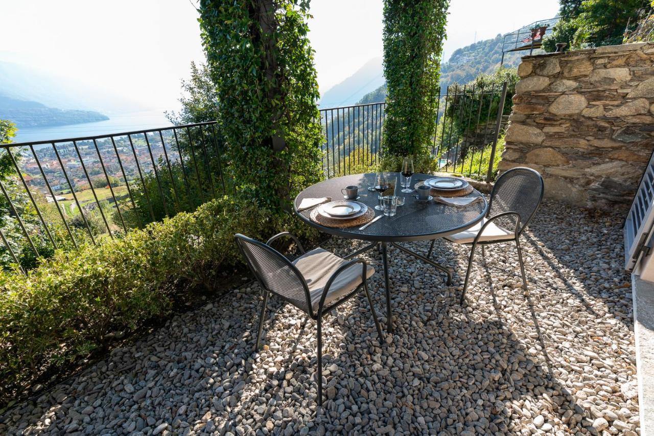 Casa Di Campagna Tony Con Piscina E Vista Lago Gravedona Exteriör bild